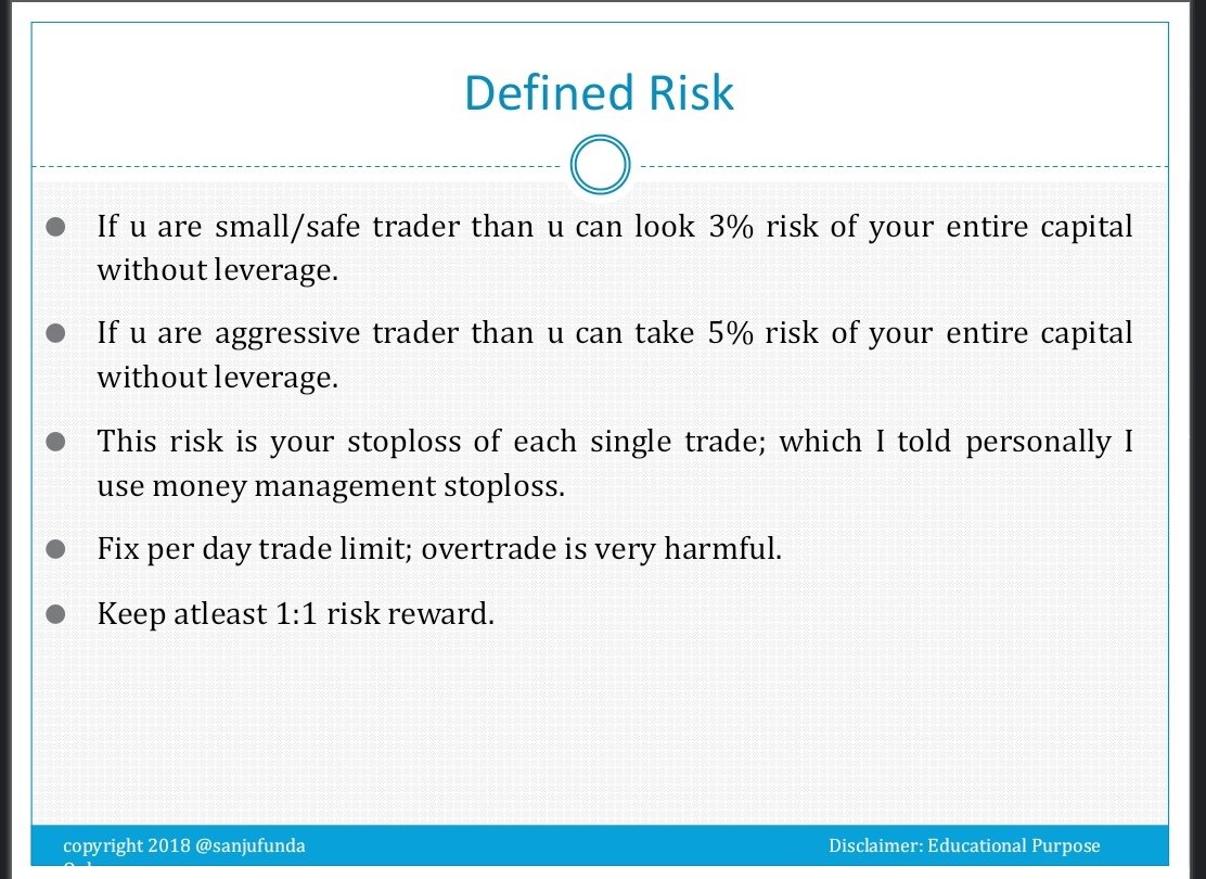 Prefer always dont go beyond limit drawdown!