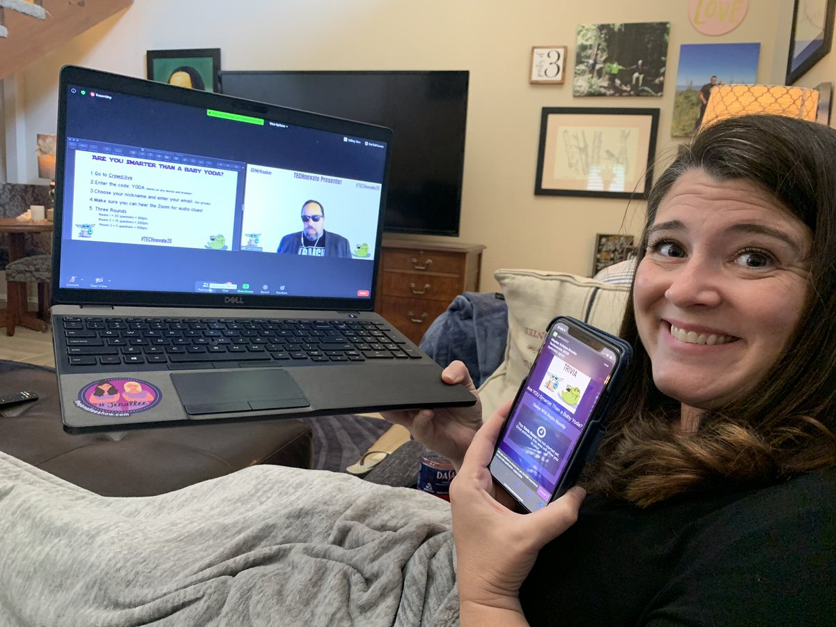 Jenallee1's tweet photo. Thank you @McAllenISD for allowing #Jenallee the opportunity to speak at your #TECHnovate20 conference. We had a blast!
You have amazing Ts! 🎉

@mrhooker, you are a trivia master!!! 🙌🏻

We especially loved showing @powerpoint live presentations &amp; Immersive Reader. #GameChanger https://t.co/P1hNeSqHMM