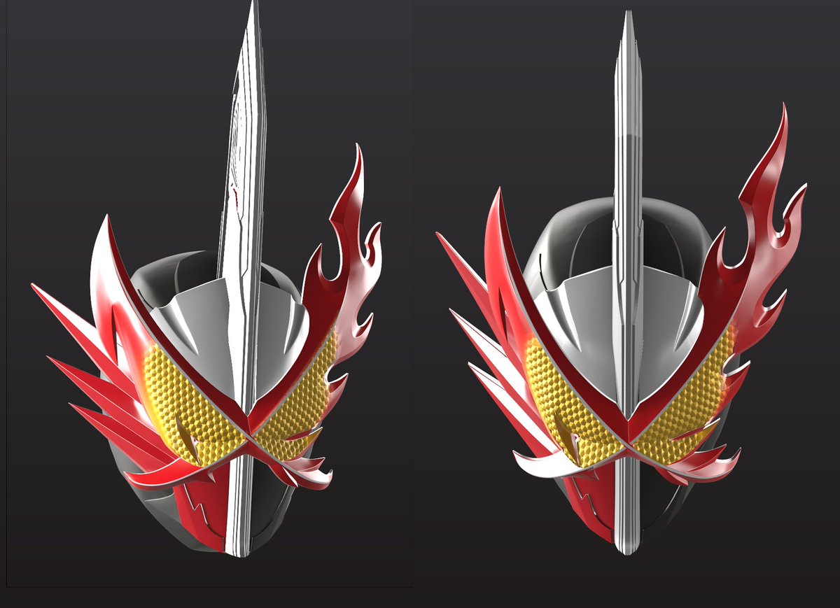 2499796010nick's tweet photo. SABER  helmet modeling finish https://t.co/pMr7RjVbha