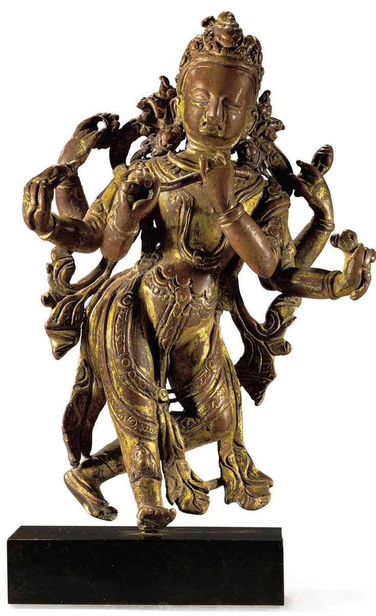 GNepaliMuseum's tweet photo. A gilt copper figure of Krishna.
16th/17th century
6¼ in. (16 cm.) high
Auctioned and sold by Christies!
Now displaying in #GlobalNepaliMuseum
#GNM #virtualmuseum #database #archive #nepaliobject
#heritage #history #culture
#museum #culturalheritage https://t.co/ZnVcC8gPeG