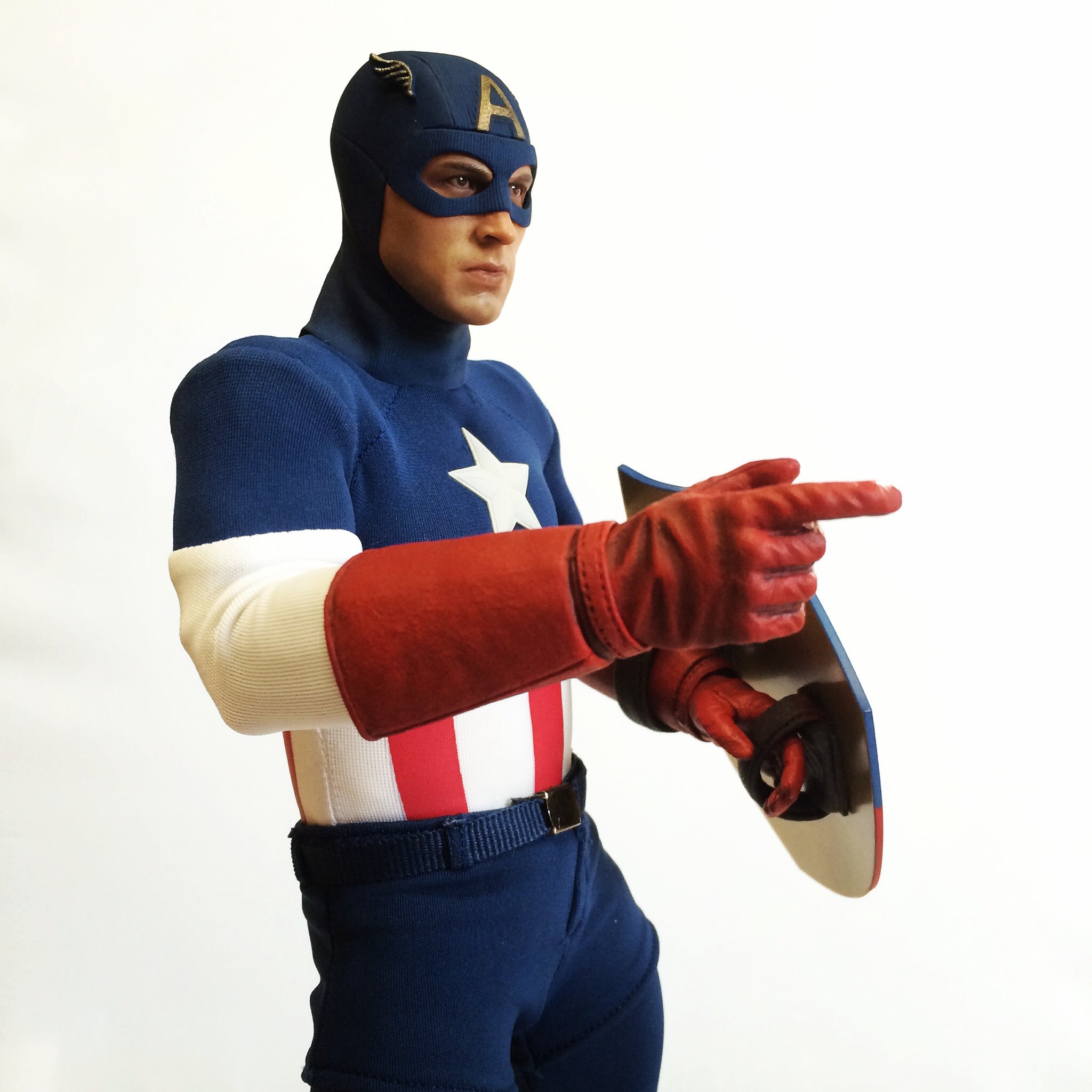 キャプテン・アメリカ(アーミー・マスコット版)】ホットトイズ HOTTOYS