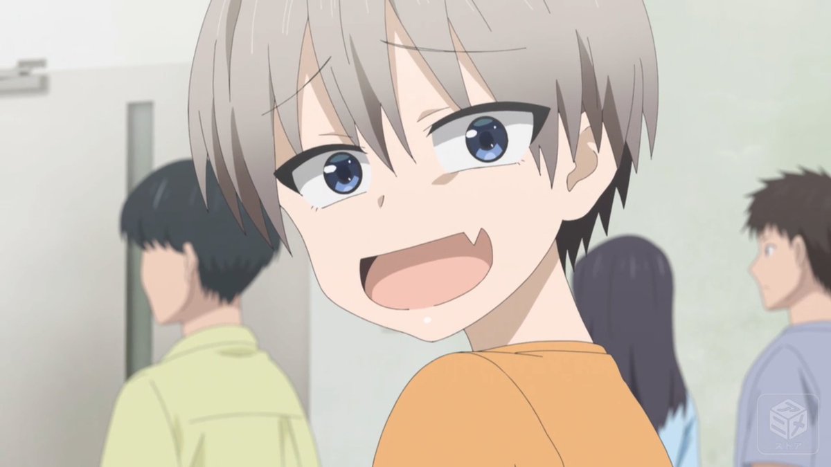 アニ熱 アニメ紹介サイト 宇崎ちゃんは遊びたい 5話 久しぶりに煽り多め 憎たらしい顔ｗｗ 間接キスって 中学生か 急進派 榊 Vs 穏健 ｦﾁ 派 亜美 周囲が盛り上がってきて 面白くなりそう ちなみに 私もチョコミントが歯磨き味という意見は
