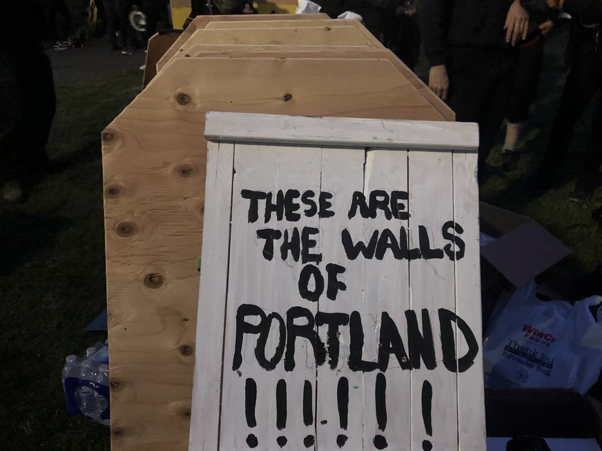 More shields, march destination still unknown.  #blacklivesmatter     #protest  #pdx  #Portland  #Oregon  #BLM  #acab  #PortlandProtests  #PDXprotests  #PortlandStrong  #portlandpolice