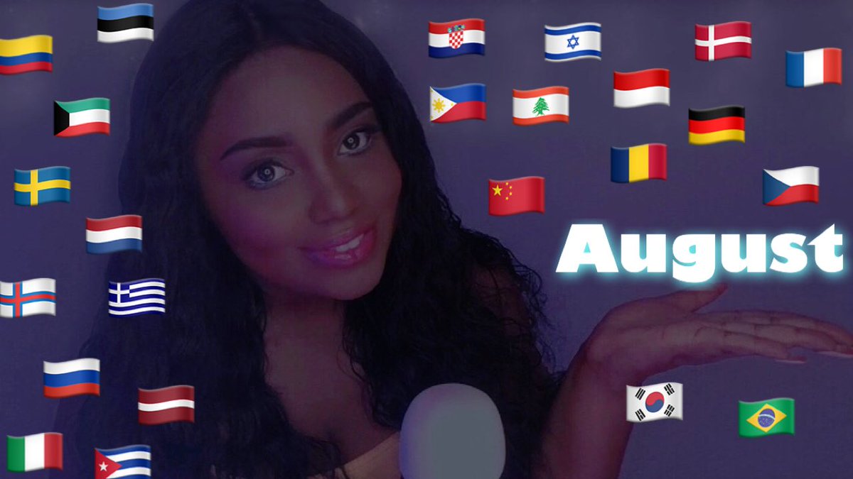 AsmrLounge's tweet photo. So, a lot of not so good things have happened this week.But the #rendering issues in this video doesn’t even make top 100!Others have liked the video &amp; so I hope you also enjoy the #tingly sensation! #ASMR SAYING #AUGUST IN 30 DIFFERENT LANGUAGES! #panpan 
https://t.co/3g8TXQUrYq https://t.co/ksYdMKeJ8O