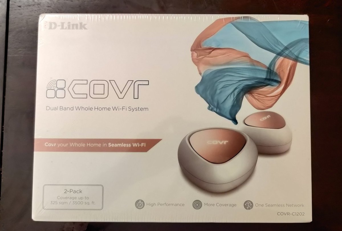 Looked around during the sale for mesh wifi systems, and seriously considered the frighteningly expensive Netgear Orbi and TP-Link Deco systems.Finally decided to take a chance on the D-Link Covr, which at Rs. 4499 was ~1/3 the price of other systems.