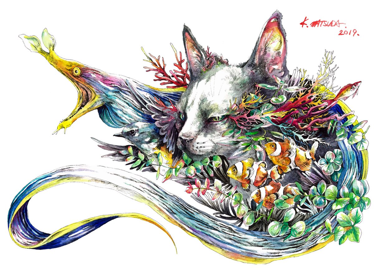 「#世界猫の日

日々いろんな日がありまんな 」|Keso Artのイラスト