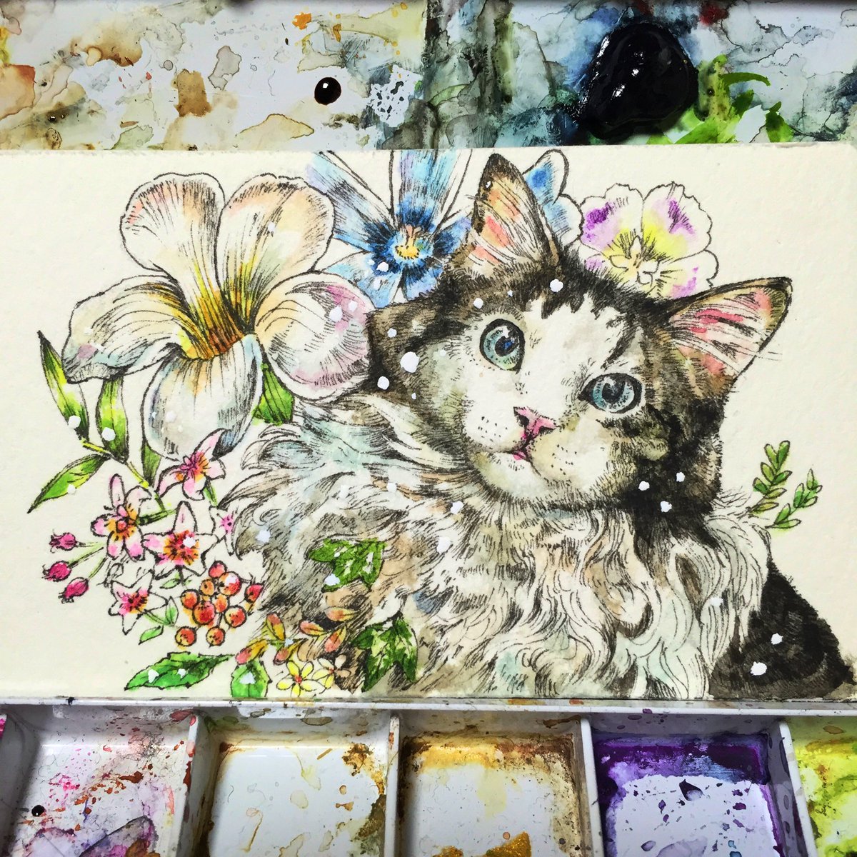 「#世界猫の日

日々いろんな日がありまんな 」|Keso Artのイラスト