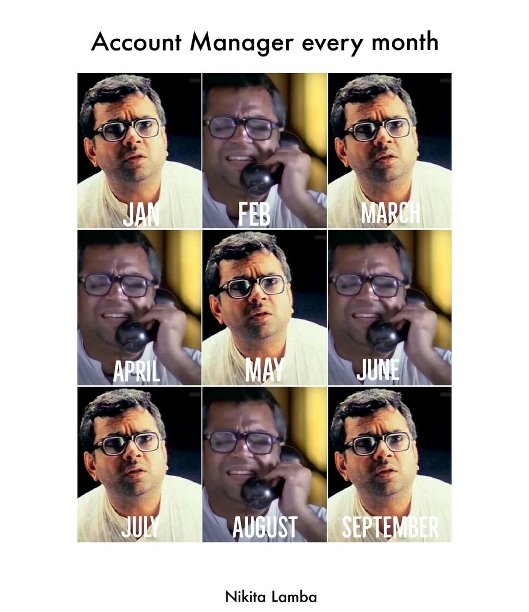 Nikitalamba_'s tweet image. Every month 😪
#MonthGrid #AgencyLife