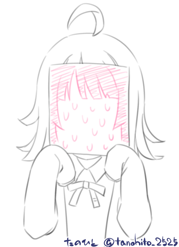 璃奈ちゃんボード「汗だく」
