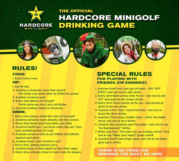 DuckyMarie1997's tweet photo. @AchievementHunt want a new drinking game? #hardcoreminigolf https://t.co/NaAmFW9Fnj