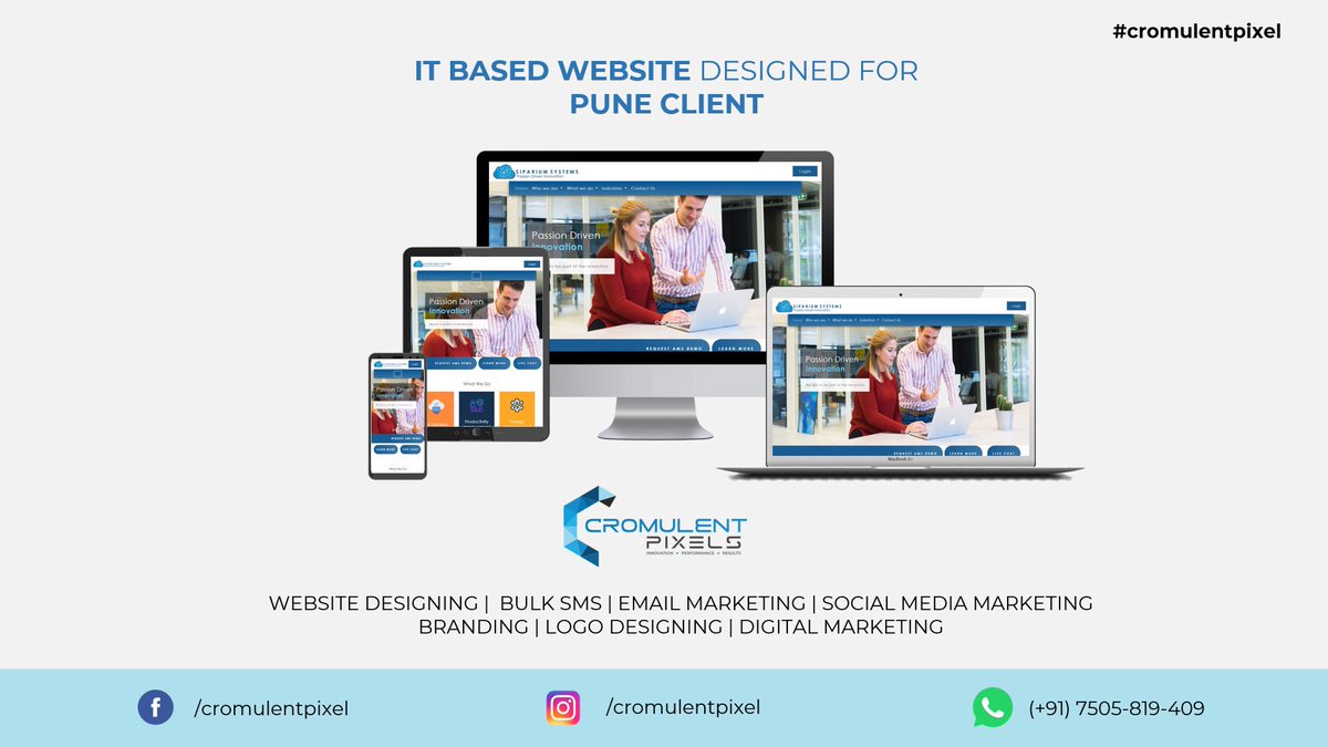 cromulentpixel's tweet photo. Make your business website mobile-ready. Find your potential customers. 
Made a successfully happy client by bringing business online for an IT-based organization, contact us for a free quotation.
Visit us at: https://t.co/zPvwg2uD93
Mail us: info@cromulentpixels.com
#Website https://t.co/SIXS8oU3tQ