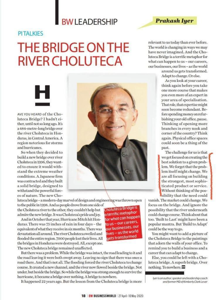 LIFAHAMU DARAJA LA CHOLUTECA"A BRIDGE TO NO WHERE"  #UZIHii ni tafsiri isiyo rasmi ya sehemu ya makala iliyoandikwa na  @prakashiyer katika gazeti la  @bworldphla tarehe 27April-10May 2020.Sehemu nyingine ni muendelezo nilioufanya kutokana na mazingira yetu. Tiririka nao.