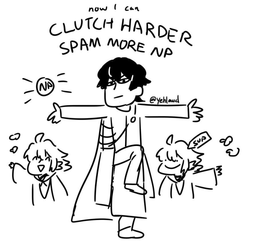 no thoughts, spam Art chains #FGO #FateGO 