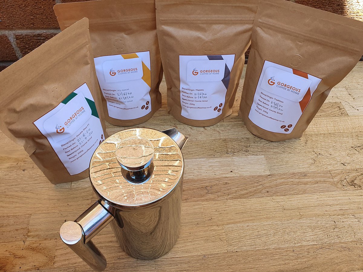 Which coffee for brunch this morning? Decisions, decisions!