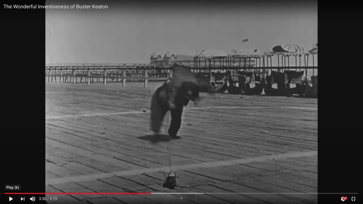 This is probably my favorite stunt.A total illusion that actually happened.He defied all the laws of biology and physics to do it.