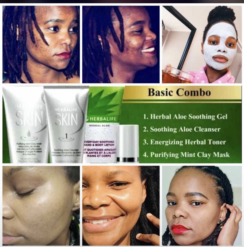 herbalife pimples and dark spots combo