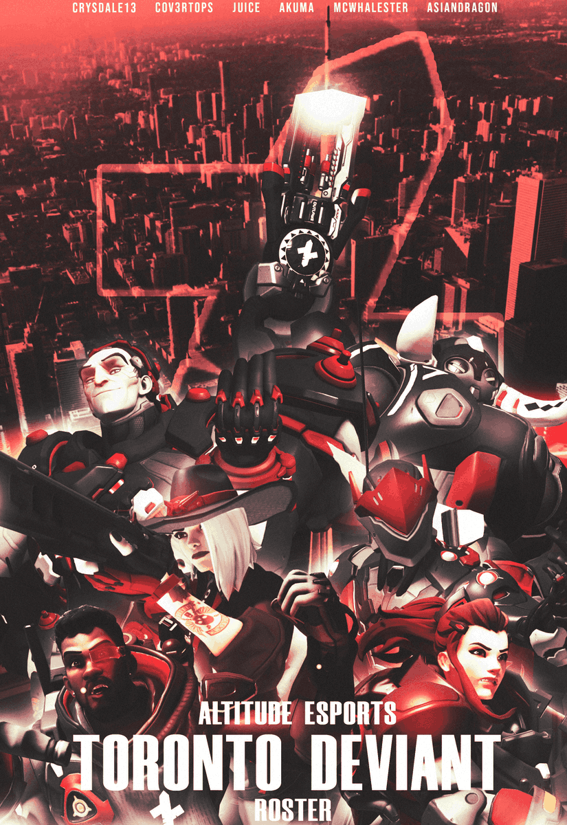TorontoDeviant's tweet photo. Quick Roster Reveal brought to you by our very own @1akvma https://t.co/wYiuPOO36u