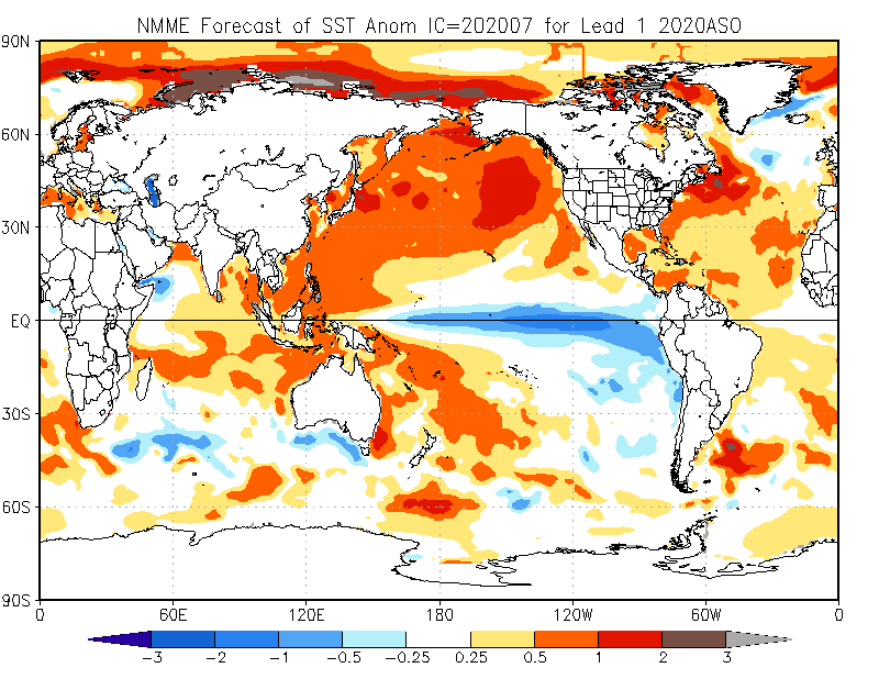 Climate models also depict a concerning picture. The NMME forecasts continued cooling in the ENSO along with a warm ATL and high precip anomalies. Even dry biased models, like the ECMWF long range, suggest a busy season is ahead...