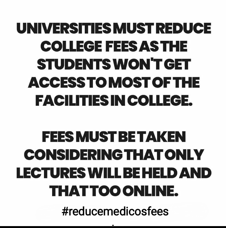 nalinikanta342's tweet photo. #reducemedicosfees
This pandemic has affected many people. In this situation it is unfair that we are asking to give full fees. Please look into the matter, take necessary steps and reduce medicos fees. 
@HFWOdisha @nabadasjsg https://t.co/kNmn4oRx2D