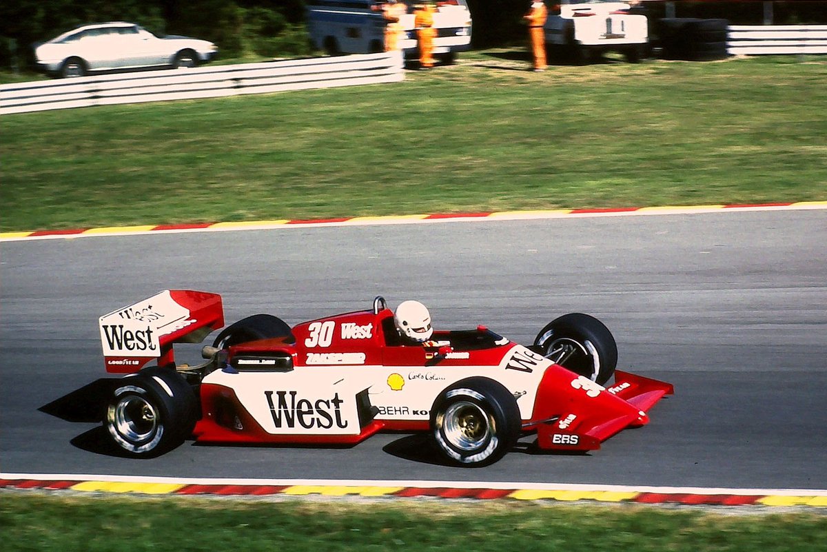Christian Danner, Zakspeed 841. European Grand Prix (Brands Hatch