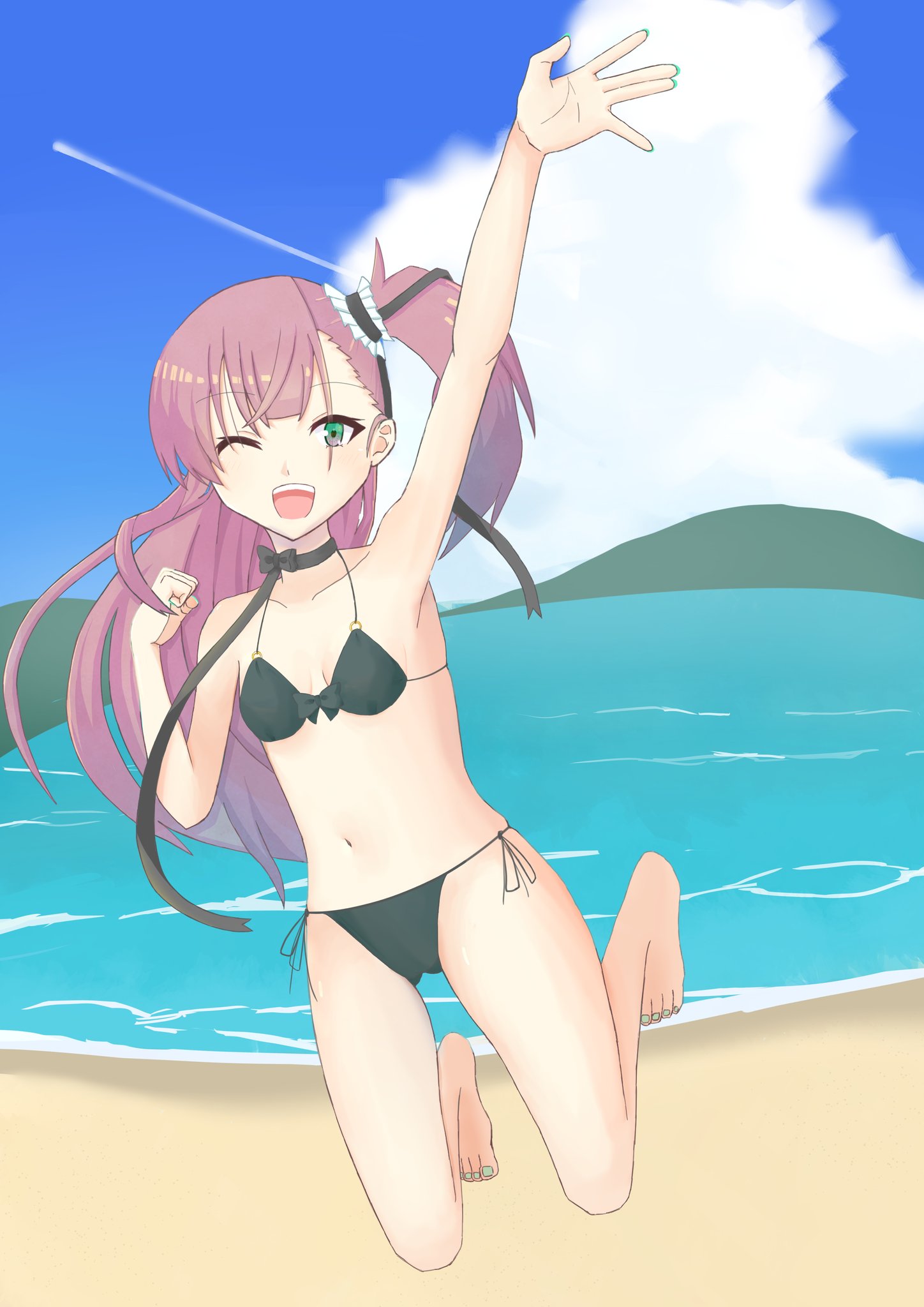 城間白 刀使ノ巫女の燕結芽を描きました 城間白 刀使ノ巫女の燕結芽を描きました
