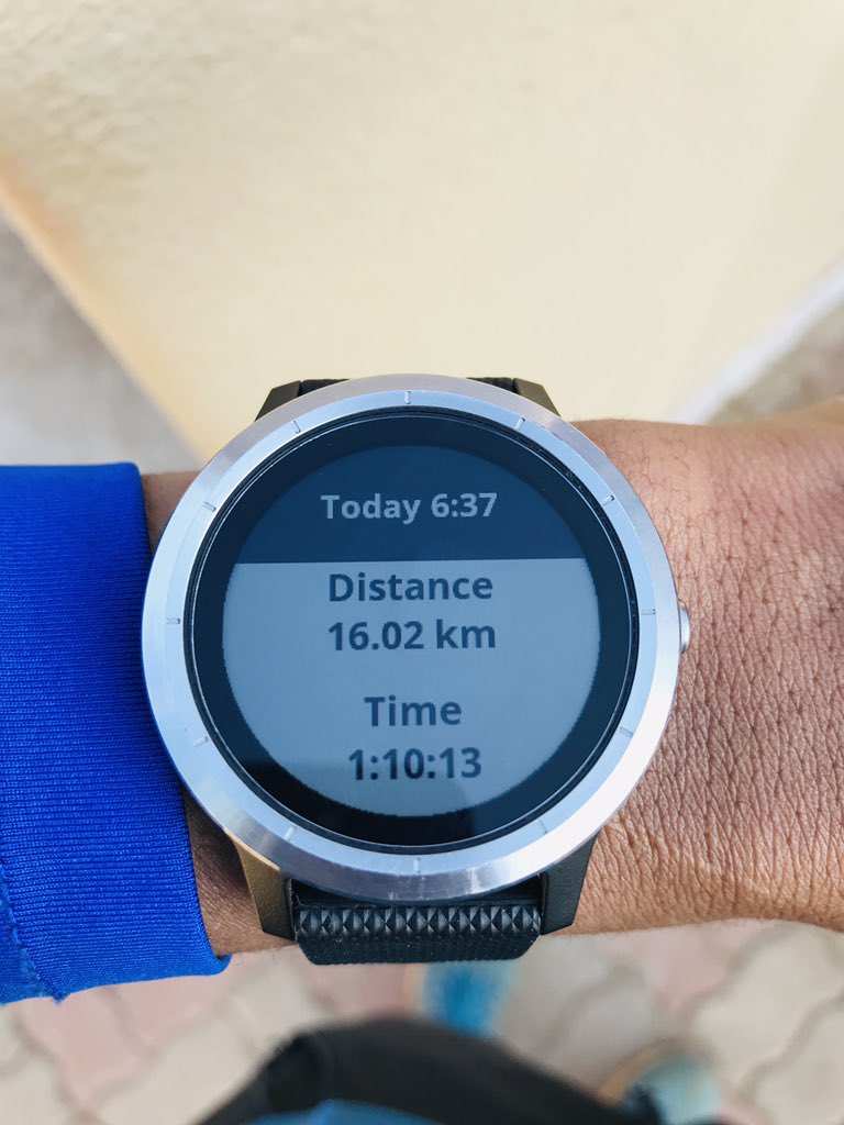 giftofdistance's tweet photo. Not neglecting small daily disciplines and building HABITS #WaistSizeDistanceWeekly #FetchYourBody2020 #RunningWithTumiSole https://t.co/OWf6bqiUfF
