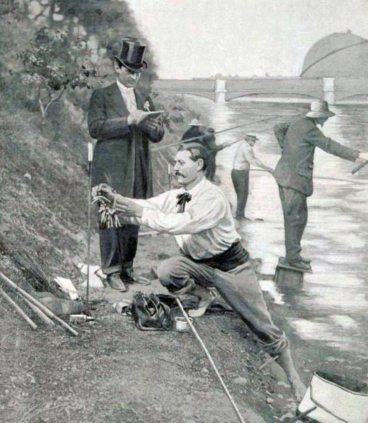 #16 The winners of the angling event were perhaps best rewarded at the 1900 Paris Games - Elie Lesueur, the gold medalist took home 200 Francs and the biggest fish (which he caught)!Had it been an official event, would have been the first instance of prize money in Olympics