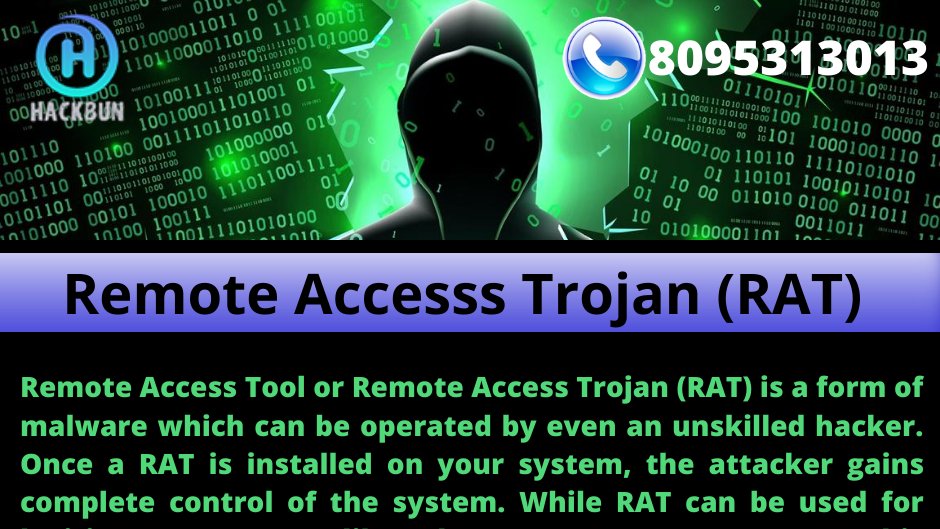 Hack_bun's tweet photo. Remote Access Trojan (RAT)

#hacking #besthackingcourses #courses #onlinecourses #hackingpage #hackingservices #cybersecurity #besthacking #hackingtricks #hackingnews #newsofhacking #hacker
#hackers #linux #ethicalhacking #programming #hackers  @BristolHackers @hackerinfozone https://t.co/Ph6MkeZv51
