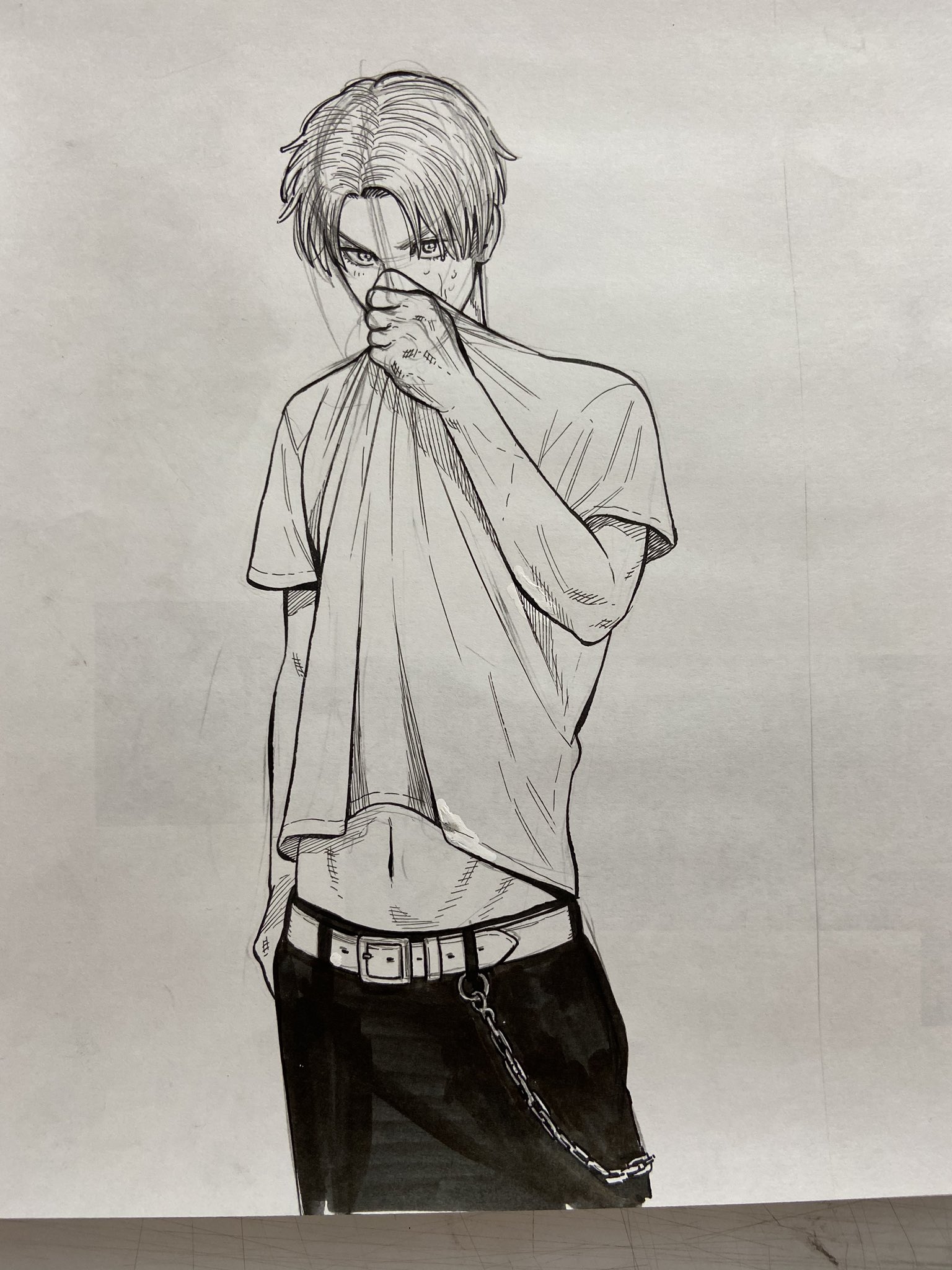 奥嶋ひろまさ 私の好きな仕草 顔の汗をtシャツで拭く って言うかチラリと見えるヘソ T Co Yrhfaqckb0 Twitter
