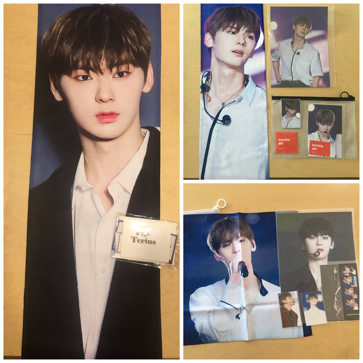 Anneyeong Porkies!HWANG MINHYUN CHEERING SLOGAN PHP 950 each (w/zipper bags)1 DAY PAYMENT OF 50% OR FULL. OTHER 50% TIL DOP.DOP AUG 19SHIP TO PH AUG 22ETA 15 DAYS OR DEPENDS ON THE SITN.MOP BPI & GCASH ONLY!DM TO ORDER.Kamsa!  #porKShopGO19  #wannaone
