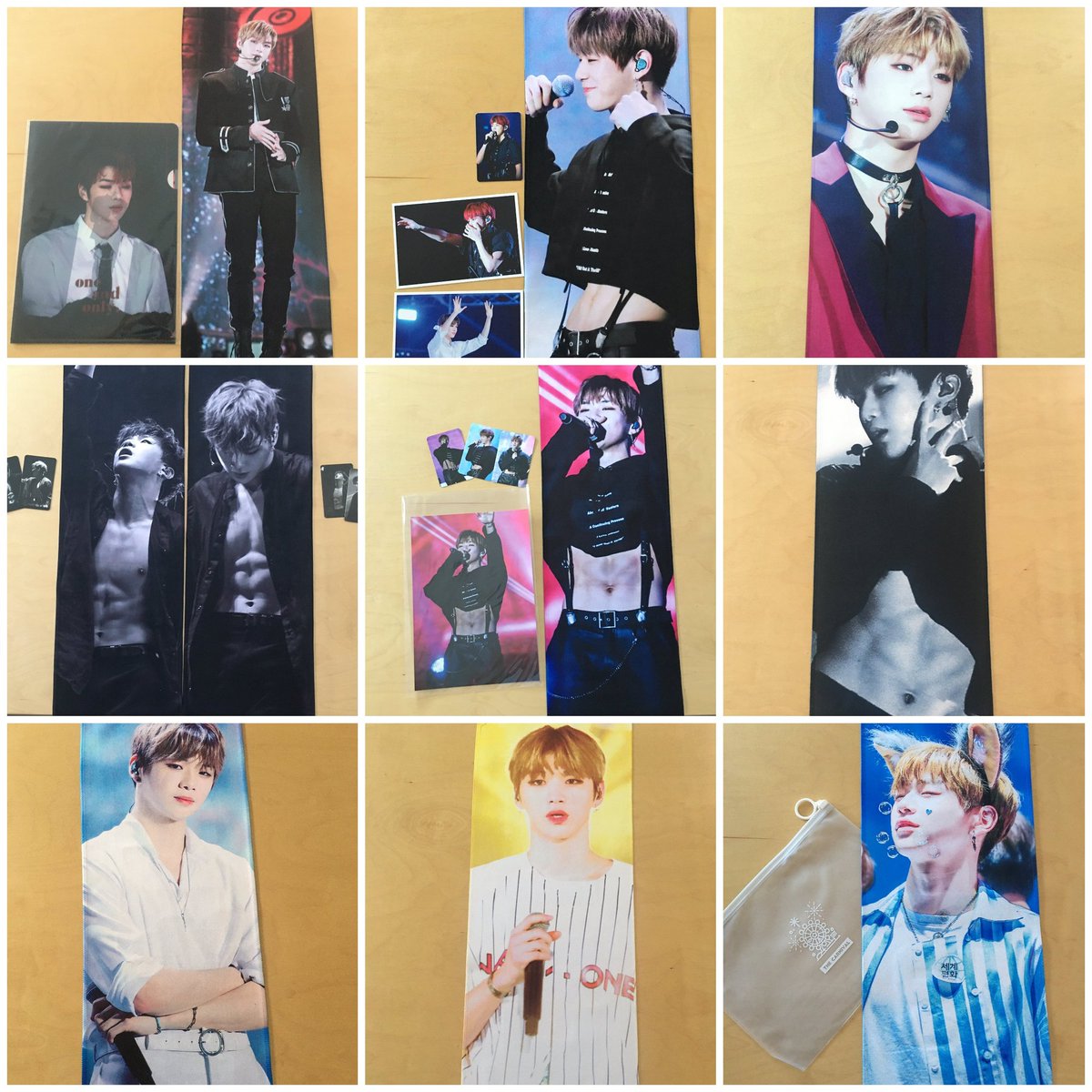 Anneyeong Porkies!KANG DANIEL CHEERING SLOGANPHP 950 each (w/zipper bags)1 DAY PAYMENT OF 50% OR FULL. OTHER 50% TIL DOP.DOP AUG 19SHIP TO PH AUG 22ETA 15 DAYS OR DEPENDS ON THE SITN.MOP BPI & GCASH ONLY!DM TO ORDER.Kamsa!  #porKShopGO19  #wannaone