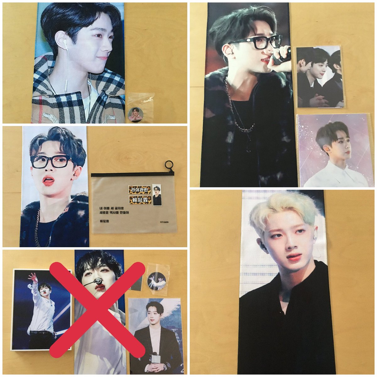 Anneyeong Porkies!LAI KUANLIN CHEERING SLOGANPHP 900 each (w/zipper bags)1 DAY PAYMENT OF 50% OR FULL. OTHER 50% TIL DOP.DOP AUG 19SHIP TO PH AUG 22ETA 15 DAYS OR DEPENDS ON THE SITN.MOP BPI & GCASH ONLY!DM TO ORDER.Kamsa!  #porKShopGO19  #wannaone