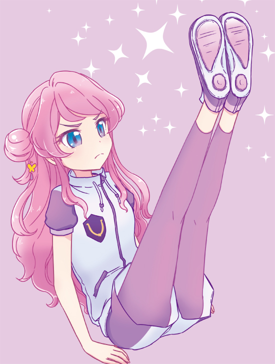 舞花】マグバッジ☆アニON/アイカツフレンズ 珠月まや( みづき まや