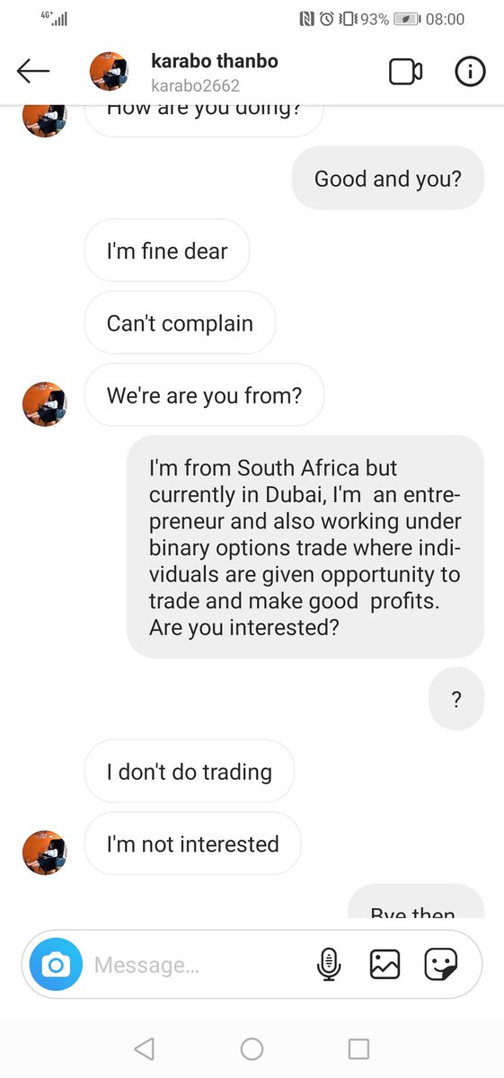 MosianeMatty's tweet photo. Once you beat them at their own game, they block you. https://t.co/uDD3gJP3Av