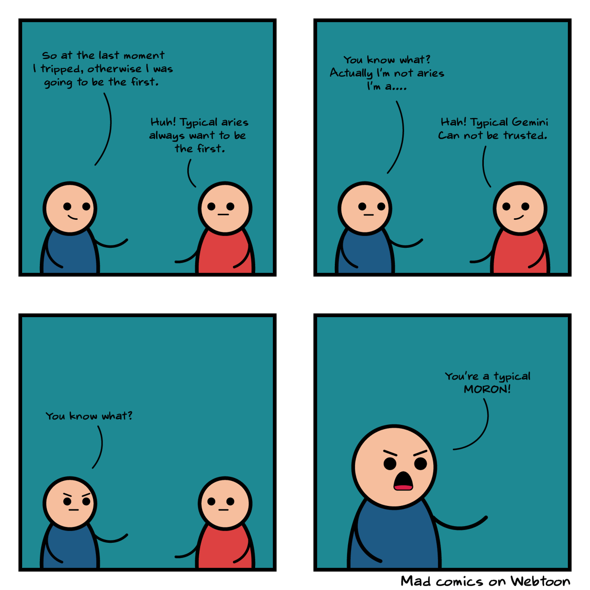 _mad_comics_'s tweet photo. More terrible comics at webtoon:
https://t.co/xZ4BdRkH9x
#webcomicseries #webcomics #comics #comicstrip #webcomicstrip #comedy #funnycomics #funnymemes #funny #memes #humor #relatblememes #relatable #comicartistsunite

@DiscoverComics @webcomicspromo @WebcomicsMojo
@ComixCentral https://t.co/pq7HjvPRjG