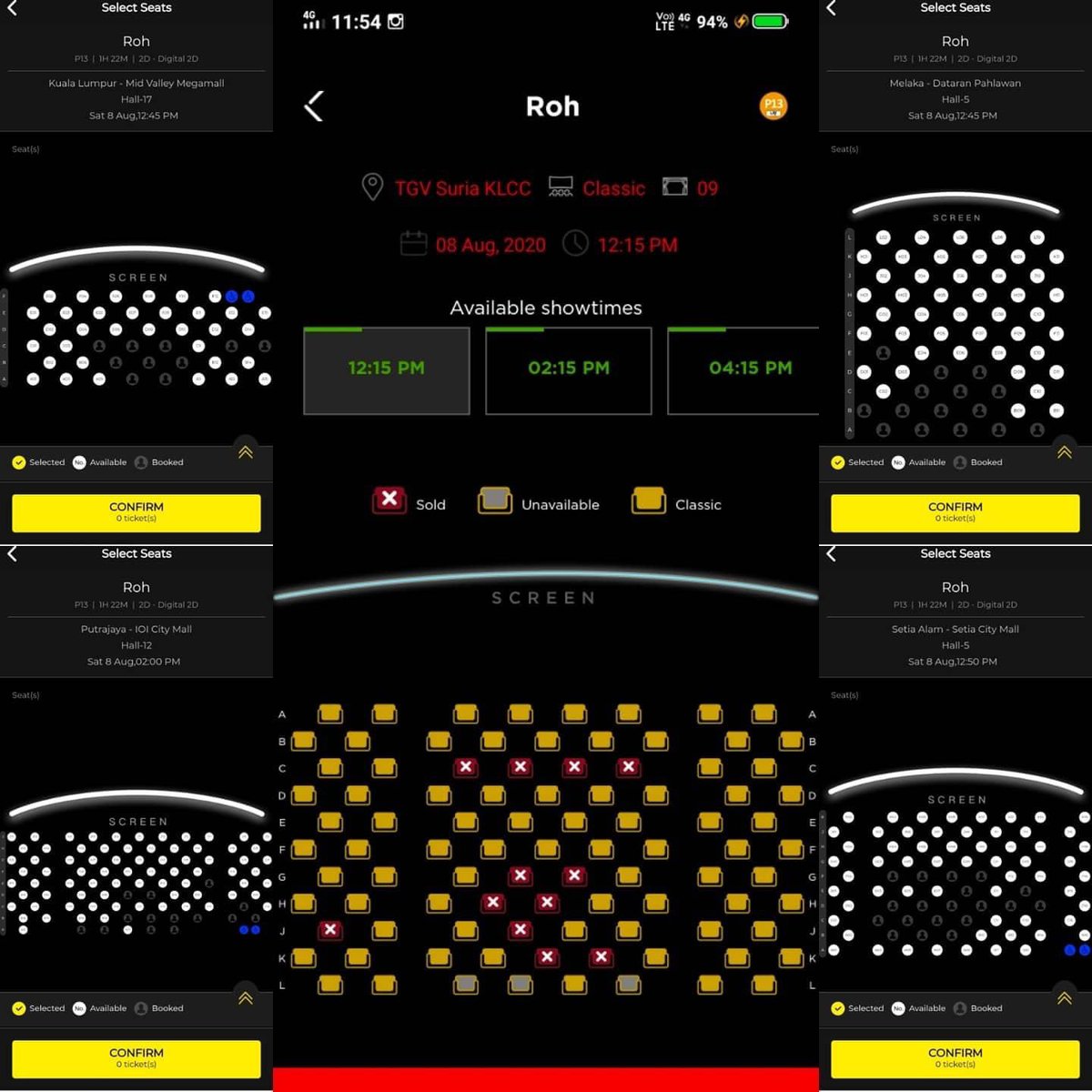 Jadi kalau korang taknak kena spoil dengan review kami esok, lebih baik pi tonton  #filemROH di pawagam secepat mungkin, wajib tonton di cinema sebab surround sound dia LAZAT NAK MAMPUS 