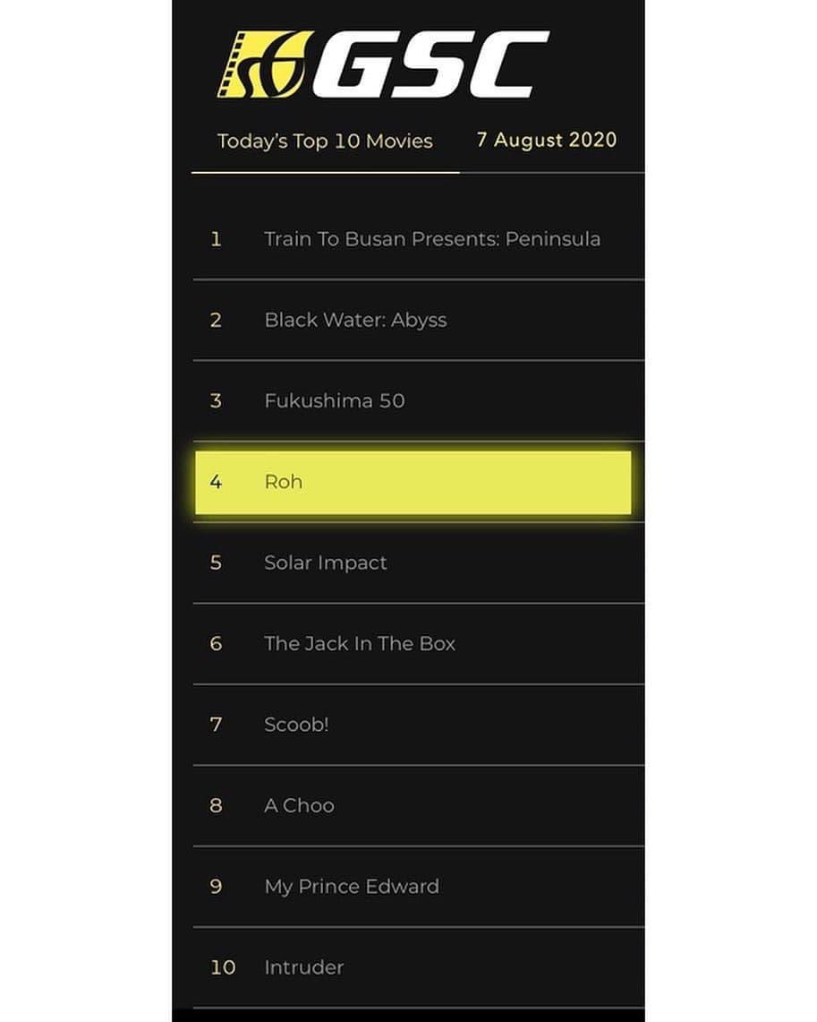 Jadi kalau korang taknak kena spoil dengan review kami esok, lebih baik pi tonton  #filemROH di pawagam secepat mungkin, wajib tonton di cinema sebab surround sound dia LAZAT NAK MAMPUS 