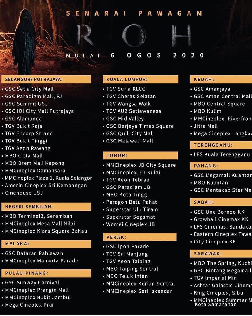 Jadi kalau korang taknak kena spoil dengan review kami esok, lebih baik pi tonton  #filemROH di pawagam secepat mungkin, wajib tonton di cinema sebab surround sound dia LAZAT NAK MAMPUS 