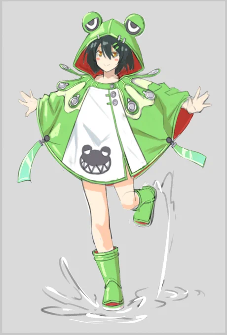 ちょっぴり息抜きにキャラデザしてる。 