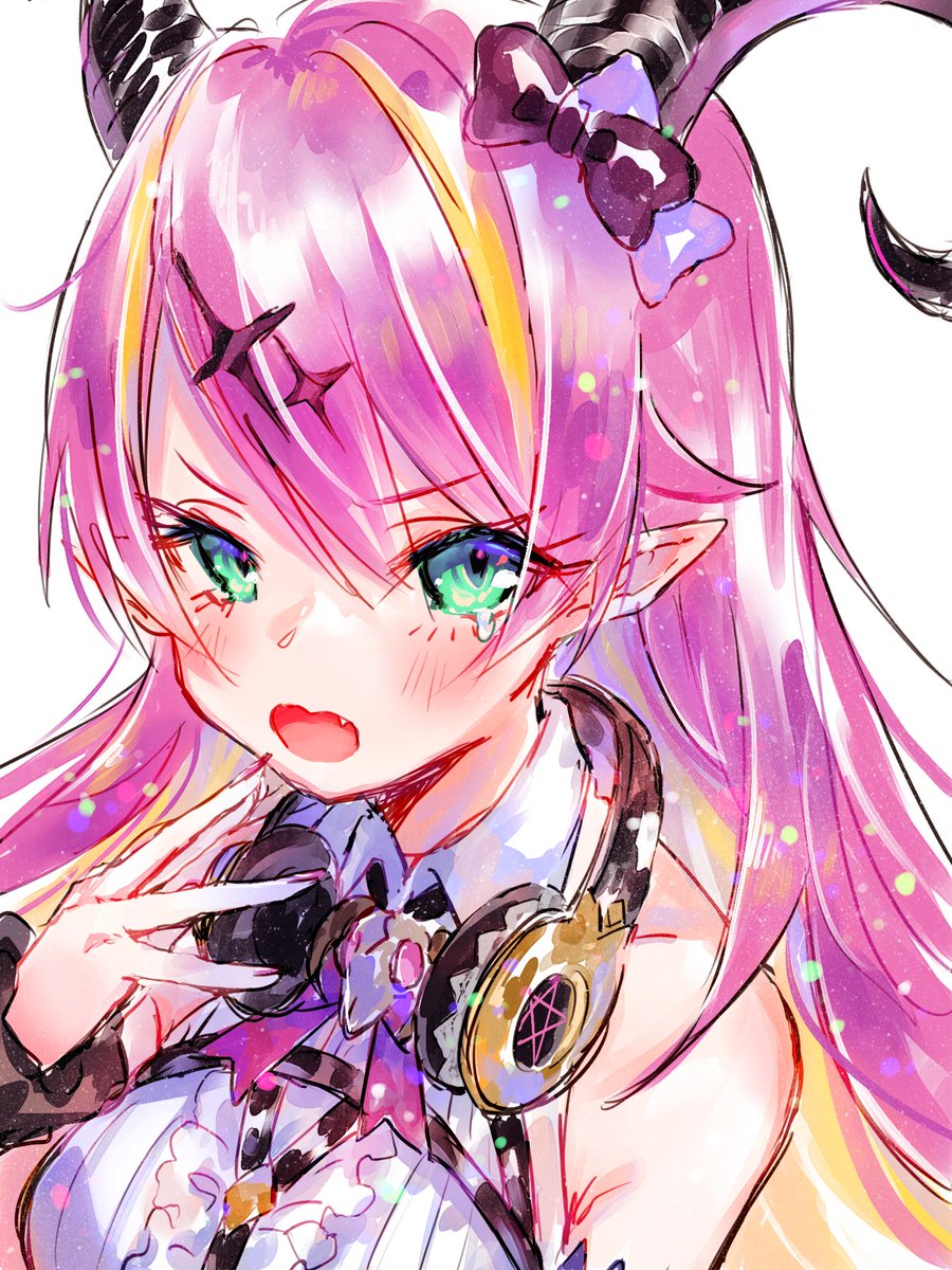 17日目 魔乃アロエちゃん💕 #魔乃アロエ #まのあろ絵