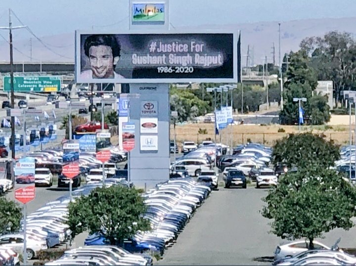 AkshayAol's tweet photo. #worldforsushant somewhere in California https://t.co/lGz1OZkMxZ