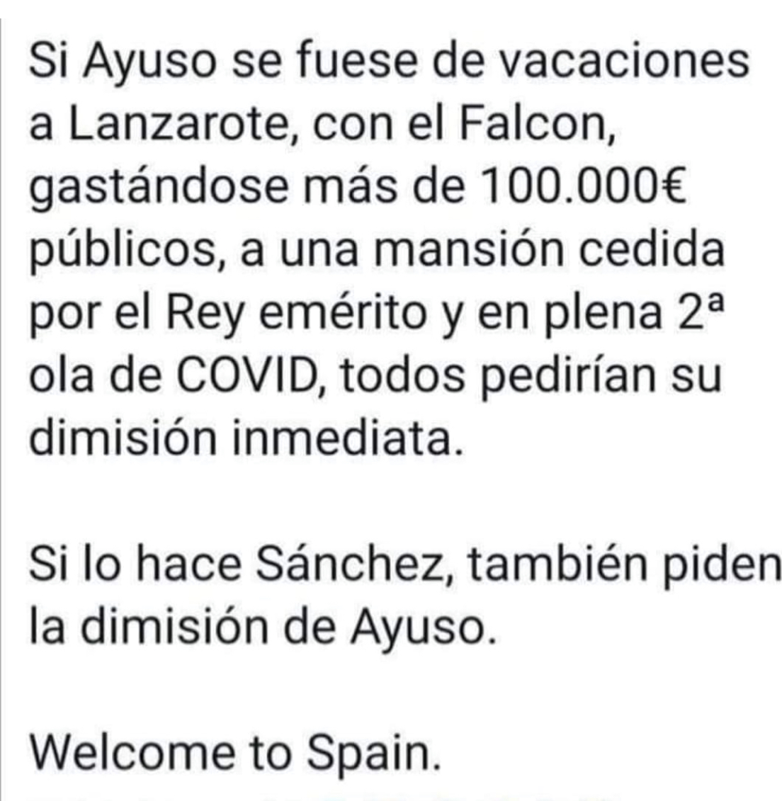 rosadiezglez's tweet photo. Visto por ahí; tal cual. España es diferente. https://t.co/vSDTJma5af