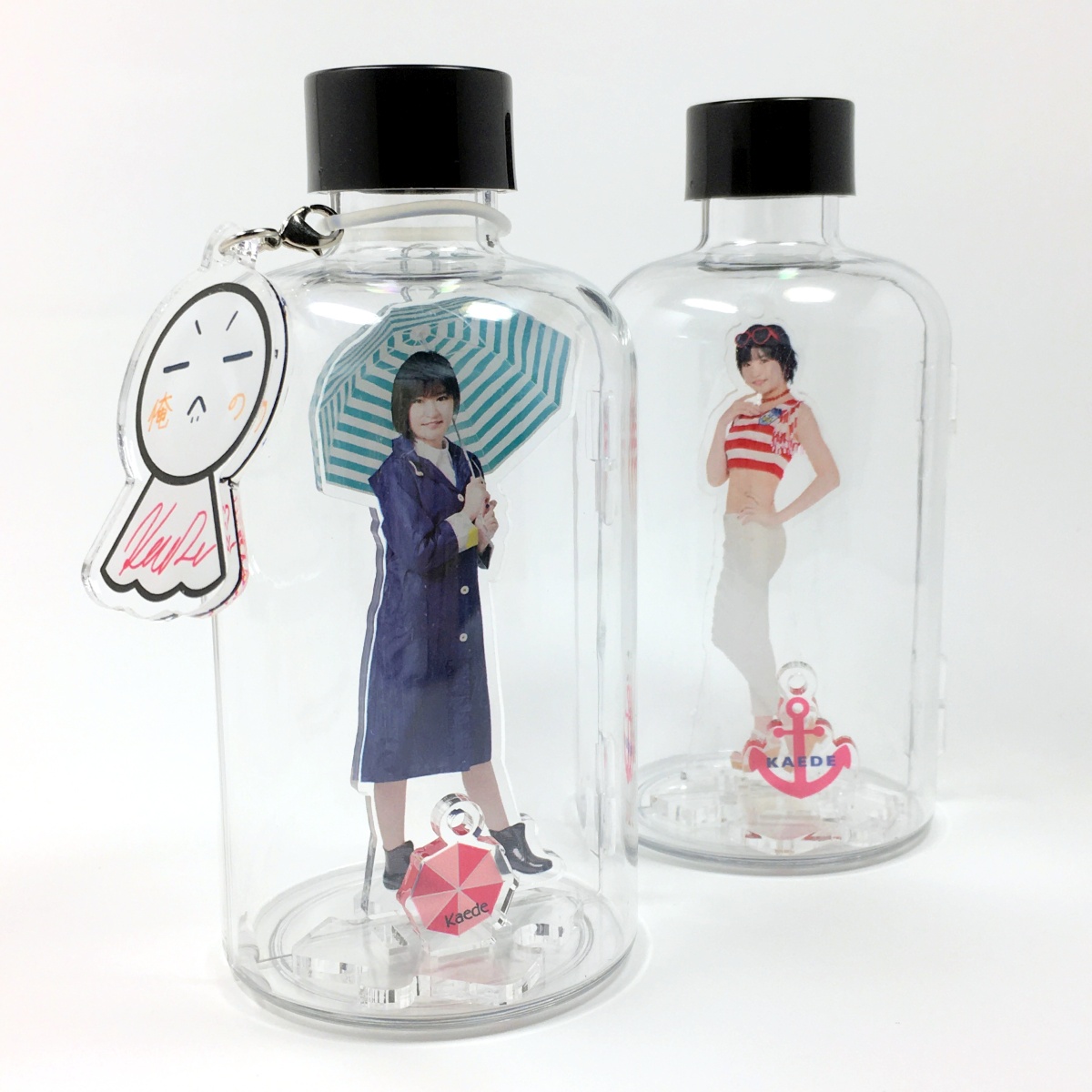 とうてつ 噂のセリア マスキングテープ用ひらくインテリアボトル を買いました ２個 これまでブラッククリアしか見かけなかったけど ついにクリアに遭遇 即購入 そして加賀さんのfskを投入 傘を持っていても大丈夫