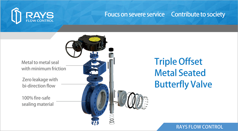 RAYSValve's tweet photo. RAYS recently launched a new design of triple offset butterfly valve, with full metal seated, bi-directional, &amp; zero-Leakage. https://t.co/f7z7Lq9eoB