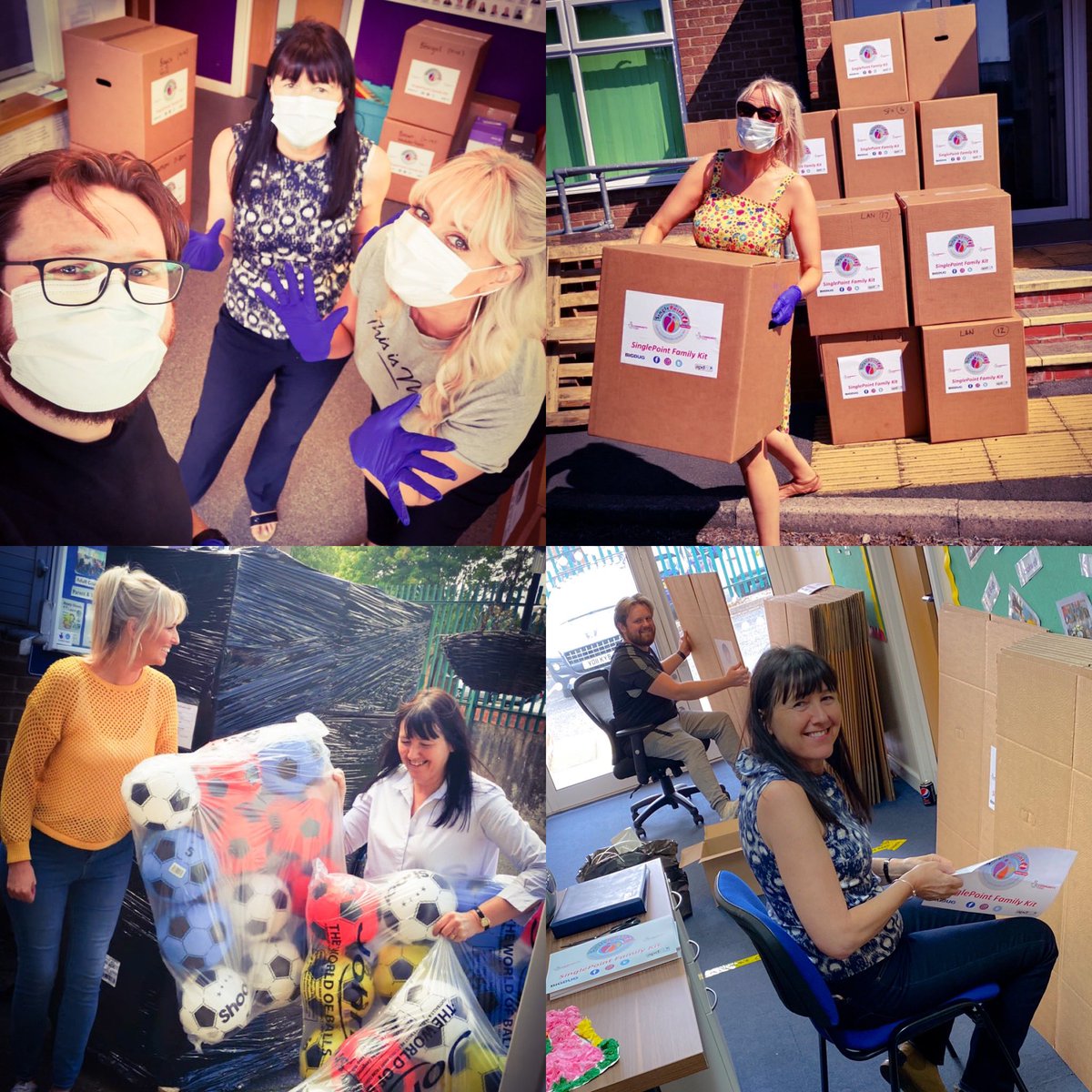 What a difference a week makes!! 240 boxes made, packed and handed out to be exact!! 👏🏼 The feedback we’ve received so far has been phenomenal. We can’t say it enough...thank you <a href="/TNLComFund/">The National Lottery Community Fund</a> 

An extra special thanks goes out to the team for all of their hard work &amp; dedication 🌟