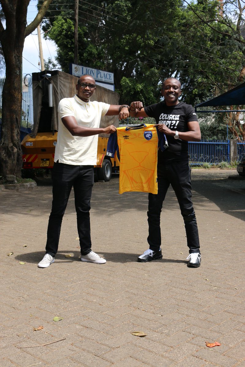 AFCLeopards's tweet photo. Good morning @ItsMainaKageni 

#OursForever 
#INGWE https://t.co/SrjniIlPjo