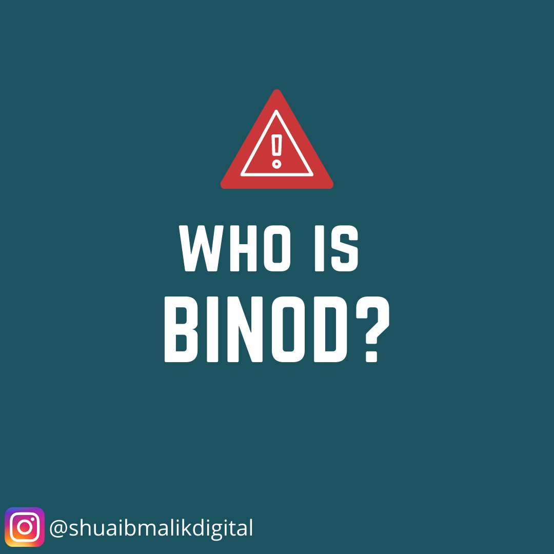 ShuaibDigital's tweet photo. #BinodArmy #binodmemes #binod #Binodians #Trending https://t.co/sGM5TnQe7i