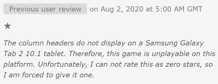 Frozax's tweet photo. Another example of why I read all #reviews and reply to nearly all users! Now I have one more happy player and one less #bug in #gridsofthermometers🌡️ #gamedev #indiedev #reviews ⭐️⭐️⭐️⭐️⭐️ https://t.co/gDwCM1vjMz