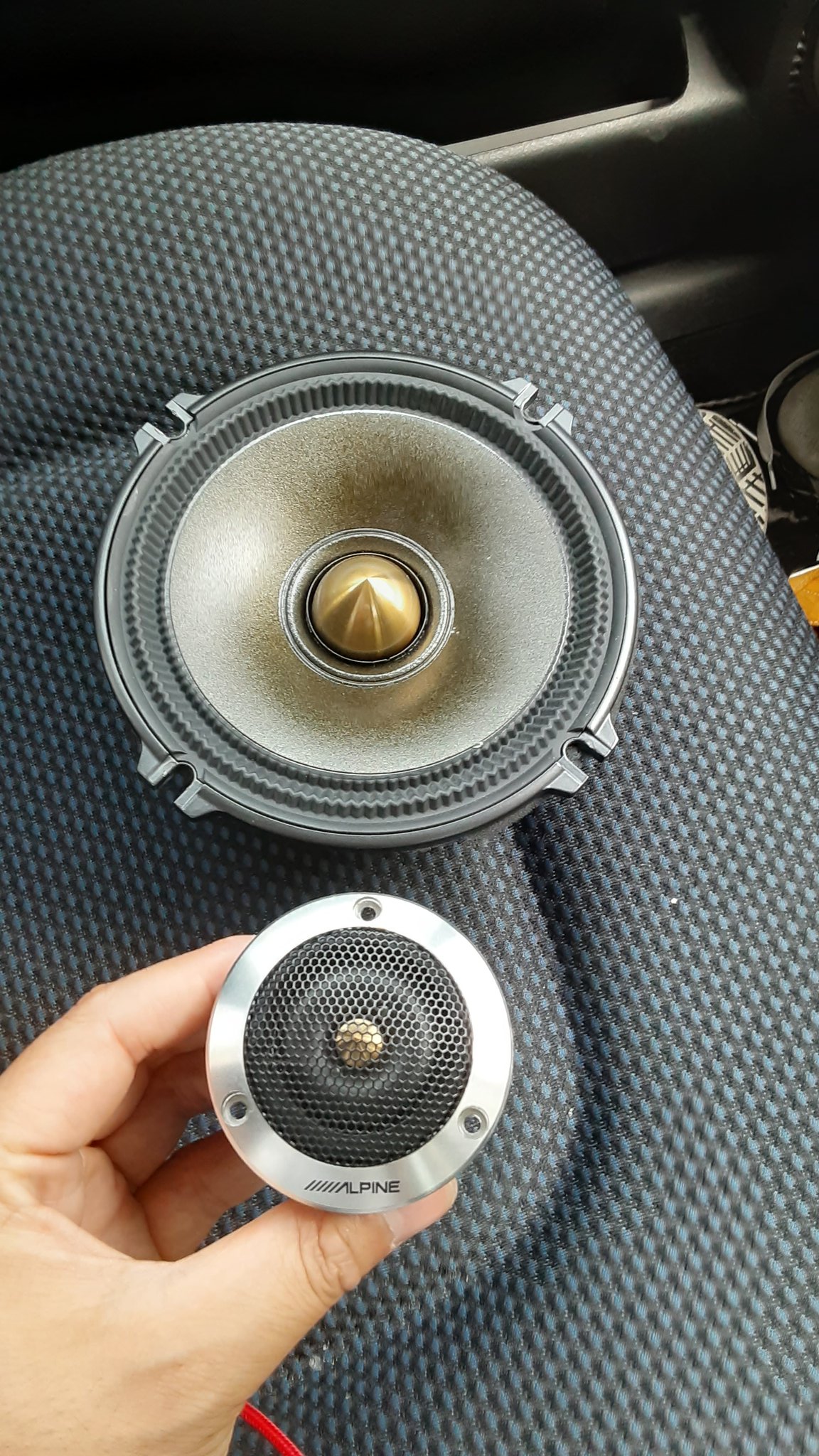 ALPINE DLX-FT17S(ミッドウーファー、ネットワーク)、DLX-F30T