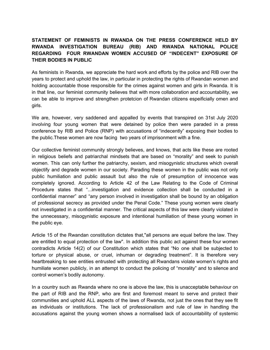 Rwanda Feminists Forum tweet media
